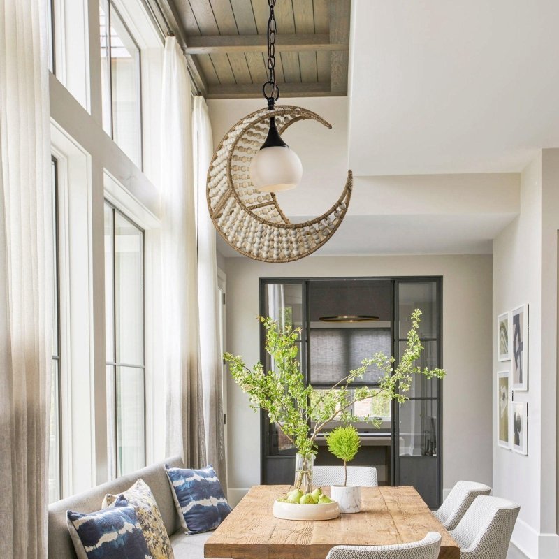 1 - Light Farmhouse Boho Pendant Lighting - FCHF CITY