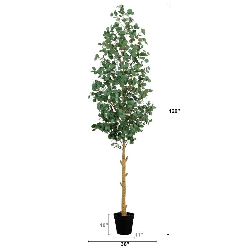 10’ Artificial Eucalyptus Tree - FCHF CITY