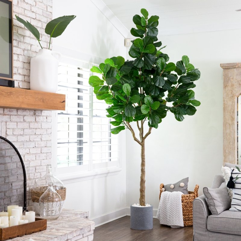 10’ Artificial Fiddle Leaf Fig Tree - FCHF CITY