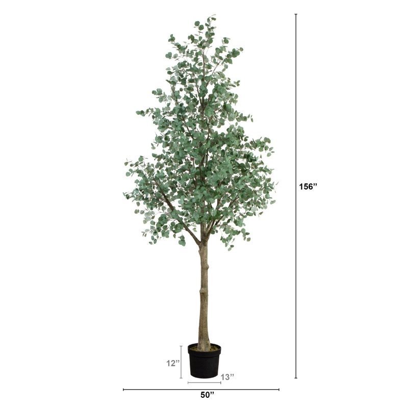 13’ Artificial Eucalyptus Tree - FCHF CITY