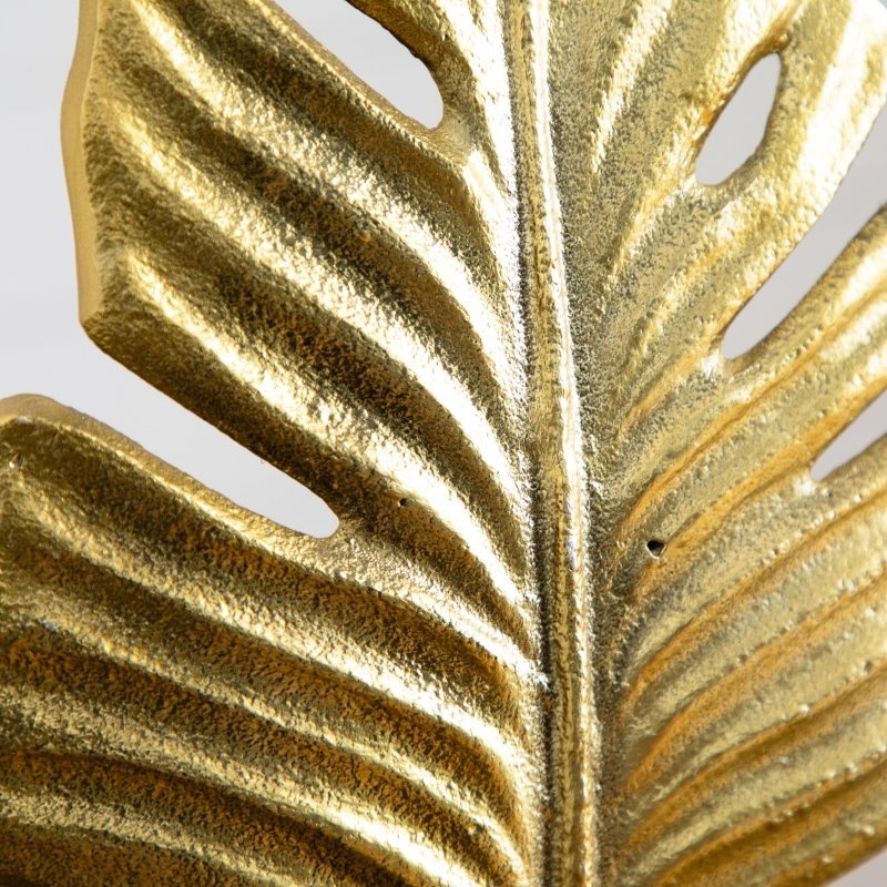 15.5” Golden Leaf Decorative Accent - FCHF CITY