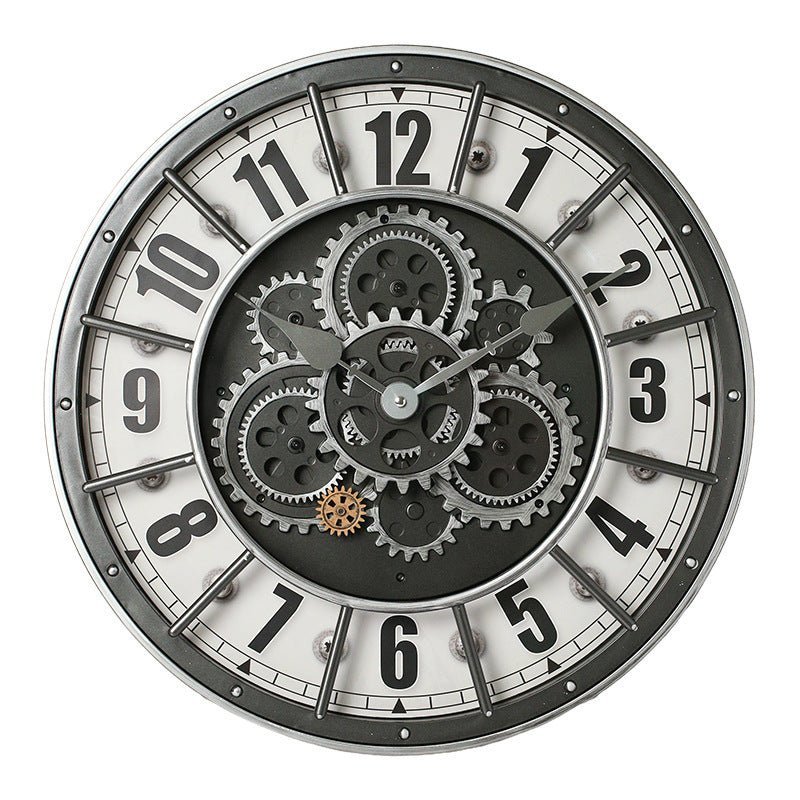 18″ Mechanical Gear Wall Clock - FCHF CITY