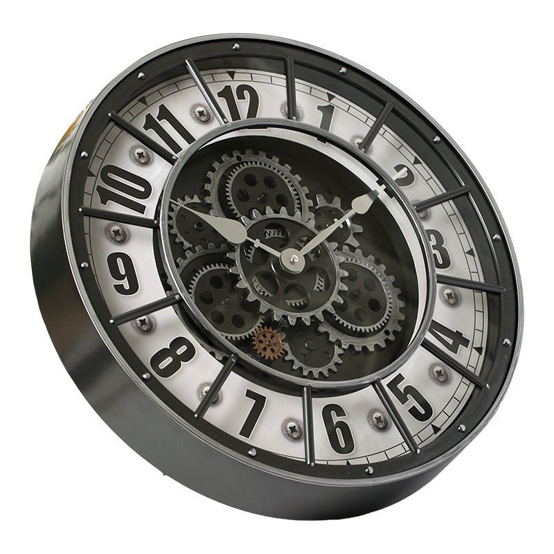 18″ Mechanical Gear Wall Clock - FCHF CITY