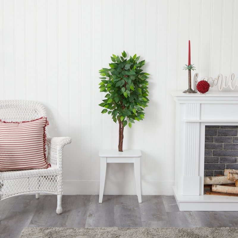 3’ Artificial Double Trunk Ficus Tree (No Pot) - FCHF CITY