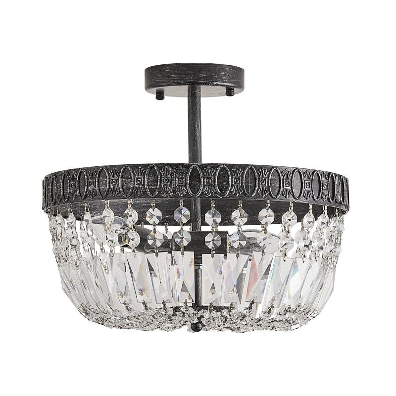 3 - Light Crystal Drum Chandelier Lighting - FCHF CITY