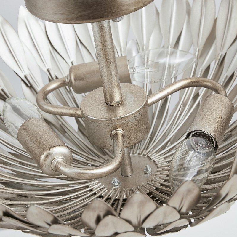 3 - Light Modern Semi - Flush Mount LED Ceiling Lighting - FCHF CITY