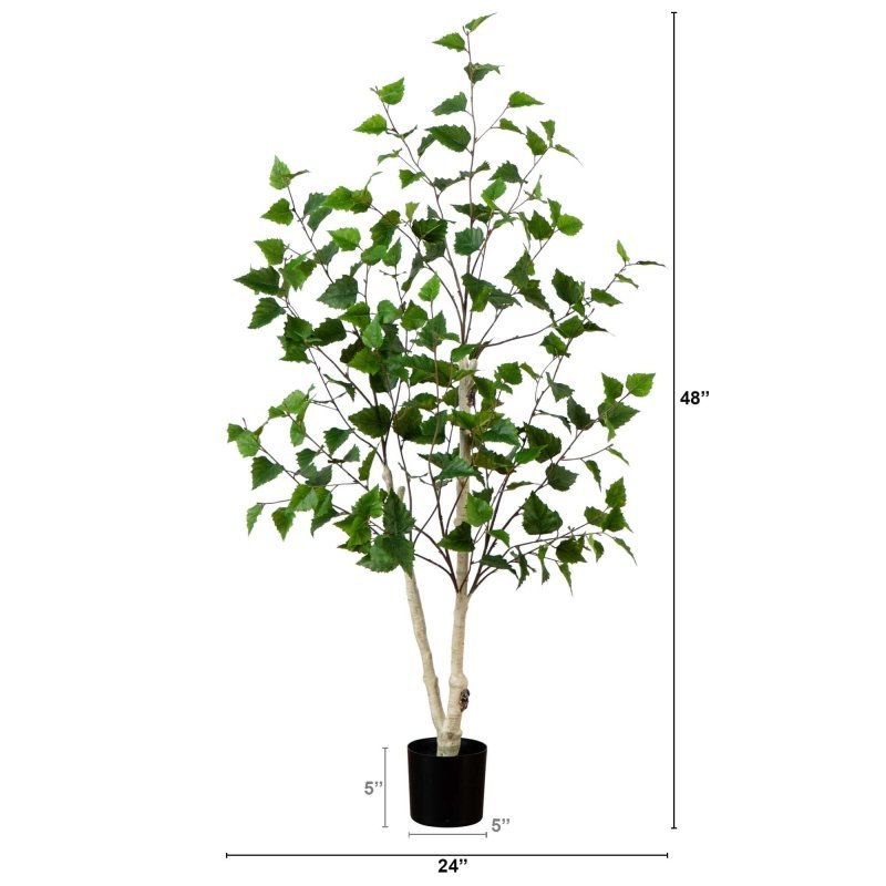 4’ Artificial Birch Tree - FCHF CITY