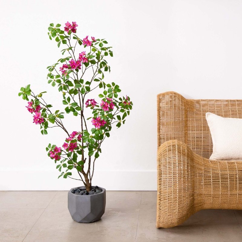 4’ Artificial Dogwood Tree with Real Touch Leaves - FCHF CITY