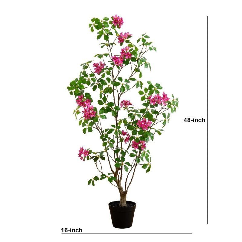 4’ Artificial Dogwood Tree with Real Touch Leaves - FCHF CITY