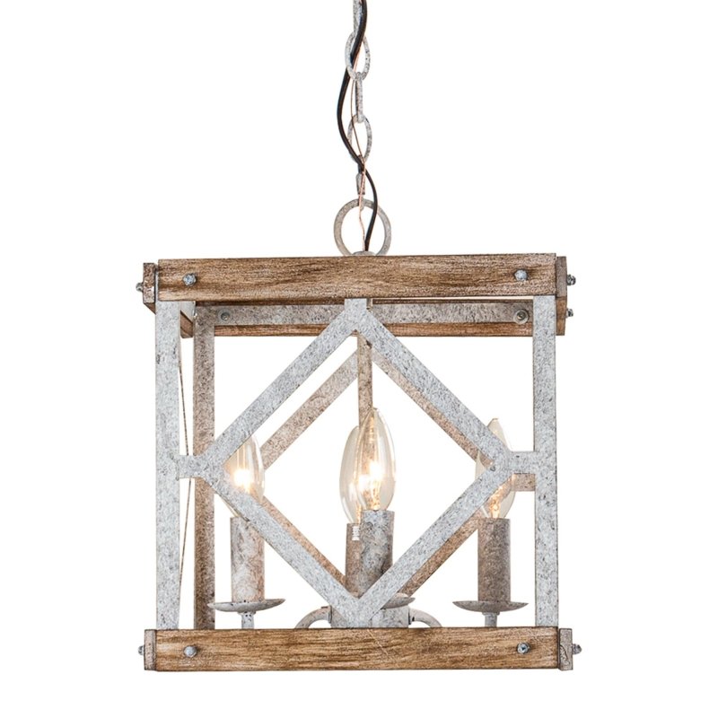 4 - Light Farmhouse White Pendant Lighting - FCHF CITY