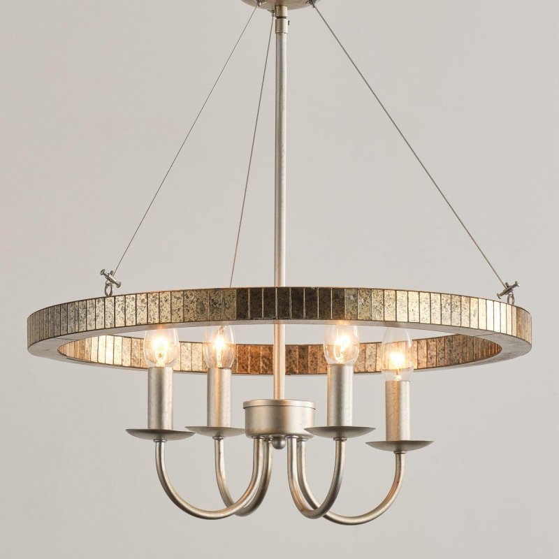 4 - Light Iron Modern Pendant Lighting with Acrylic Lens - FCHF CITY