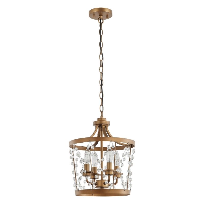 4 - Light Rustic Saddlebrown Pendant Lighting - FCHF CITY
