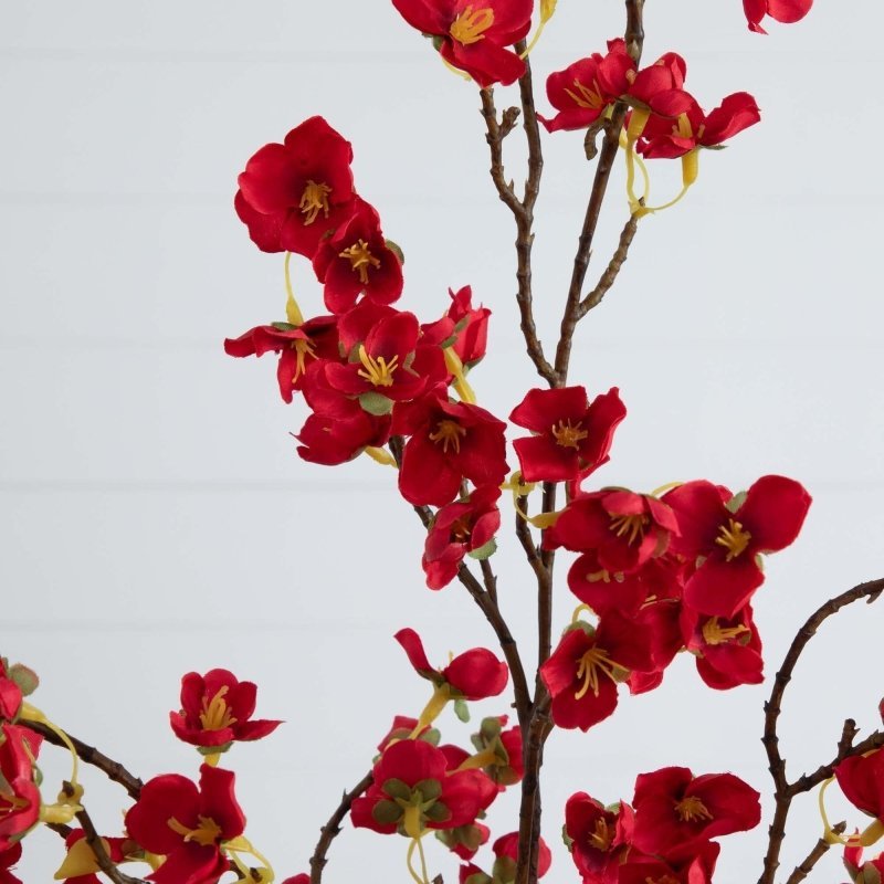 41" Artificial Cherry Blossom Flower Stems - Set of 3 - FCHF CITY