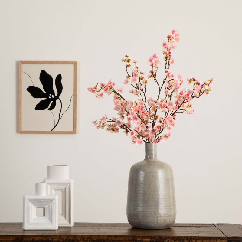 41" Artificial Cherry Blossom Flower Stems - Set of 3 - FCHF CITY