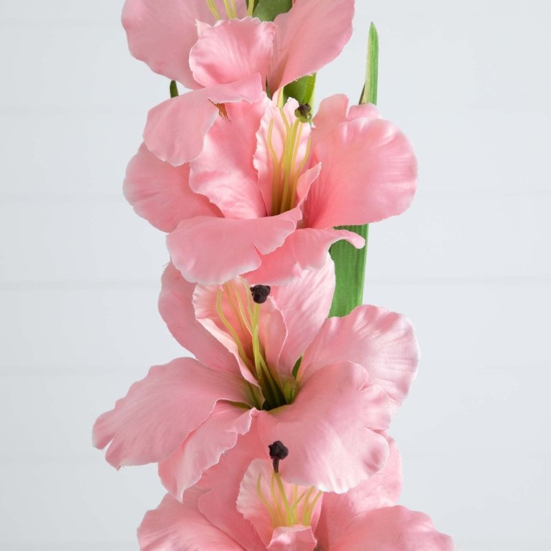45" Artificial Gladiolus Flower Stems - Set of 3 - FCHF CITY