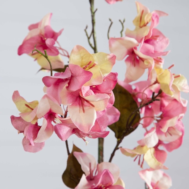 47" Artificial Bougainvillea Flower Stems - Set of 3 - FCHF CITY