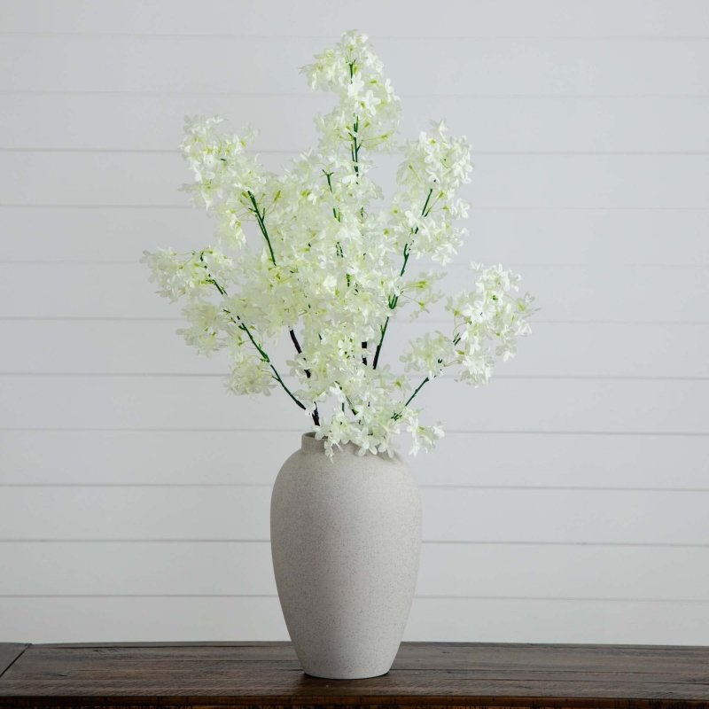 47" Artificial Cherry Blossom Flower - Set of 3 - FCHF CITY