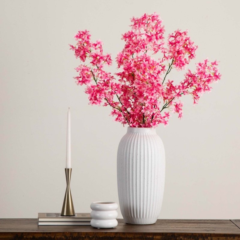 47" Artificial Cherry Blossom Flower - Set of 3 - FCHF CITY