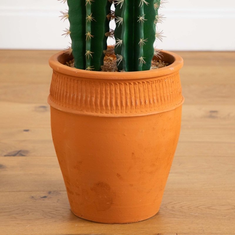 5’ Artificial Cactus in Terracotta Planter - FCHF CITY