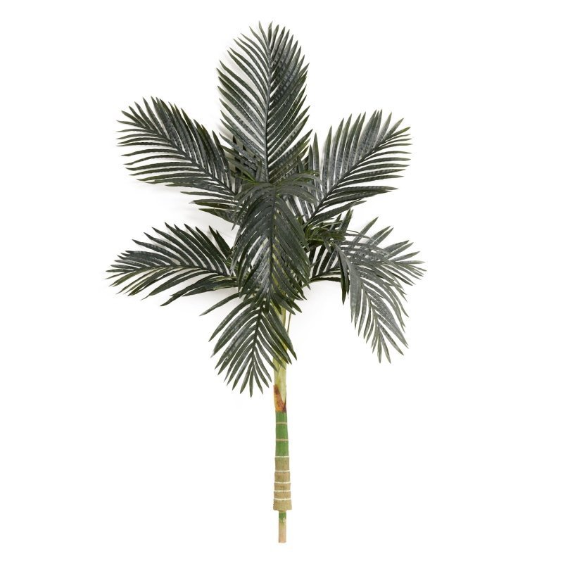 5’ Artificial Golden Cane Palm Tree Without Pot - FCHF CITY