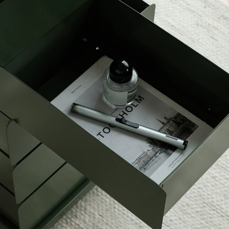 5 - Tier Rotating Tower Storage Cabinet, Multiple Colors Available - FCHF CITY