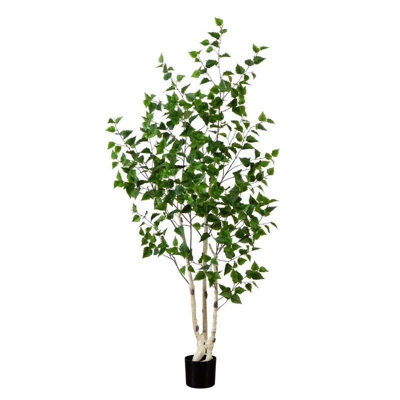6’ Artificial Birch Tree with Real Touch Leaves - FCHF CITY