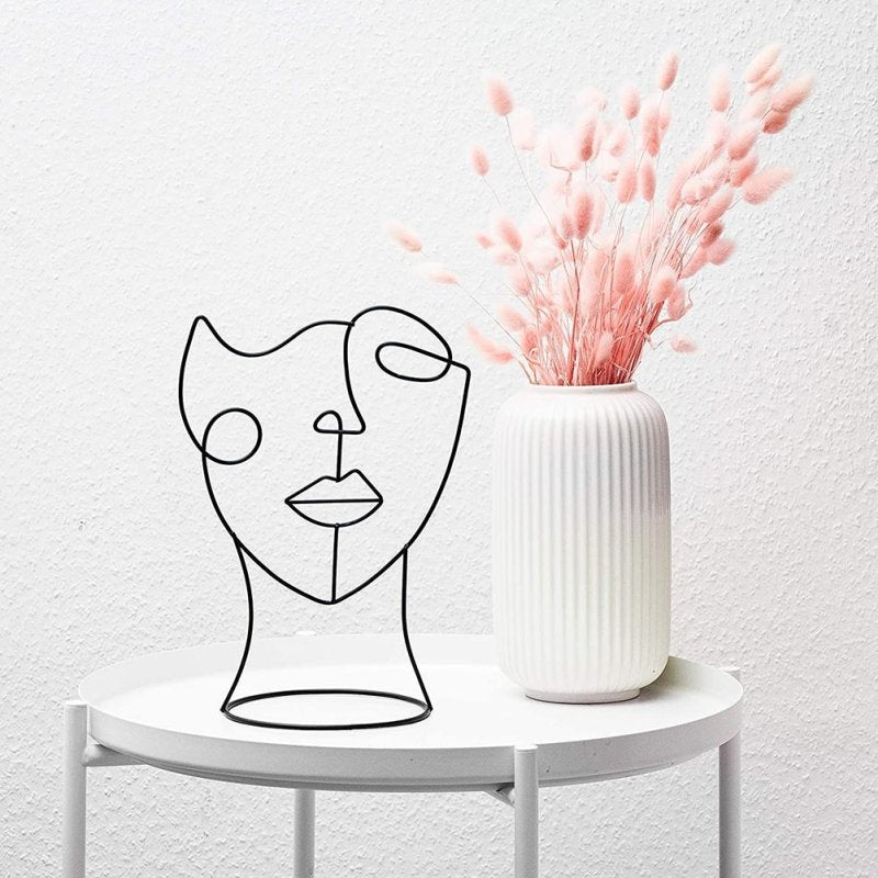 Abstract Face Sculpture - FCHF CITY