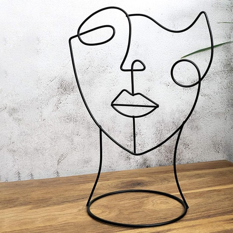 Abstract Face Sculpture - FCHF CITY