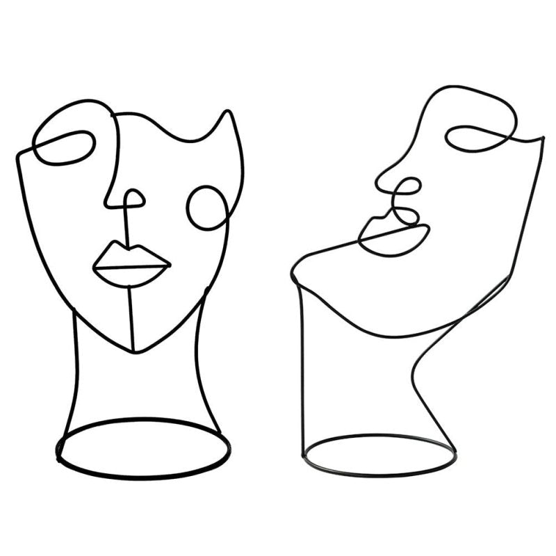 Abstract Face Sculpture - FCHF CITY