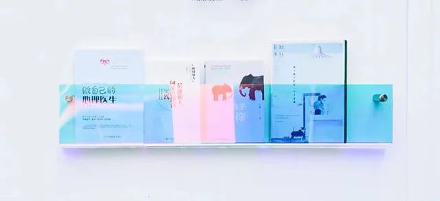 Acrylic Wall - Mounted Magazine Shelf - FCHF CITY