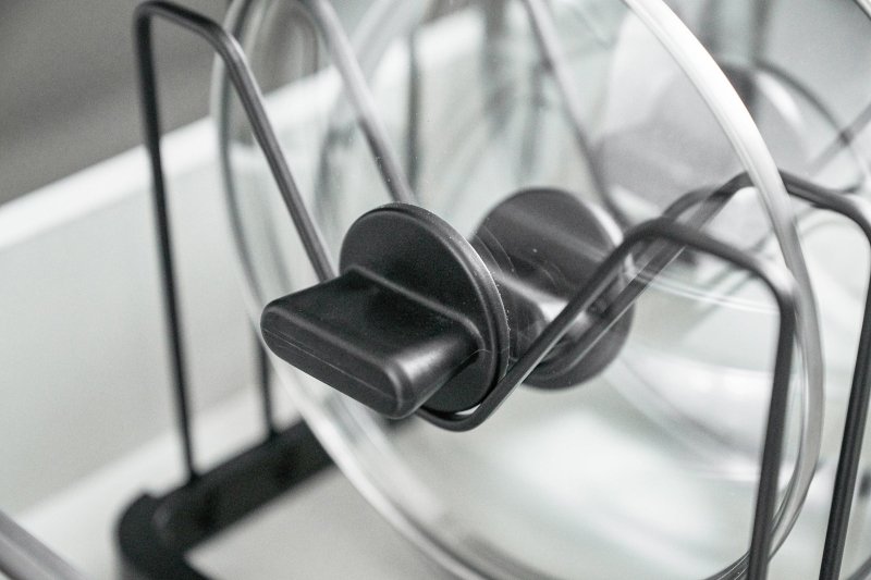 Adjustable Pot Lid Organizer - Steel - FCHF CITY