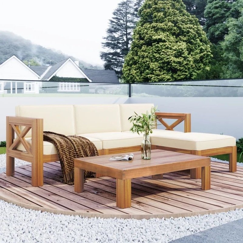 Alegria Outdoor Sofa Set - FCHF CITY
