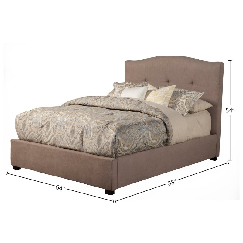 Amanda Bed, Haskett/Jute - FCHF CITY