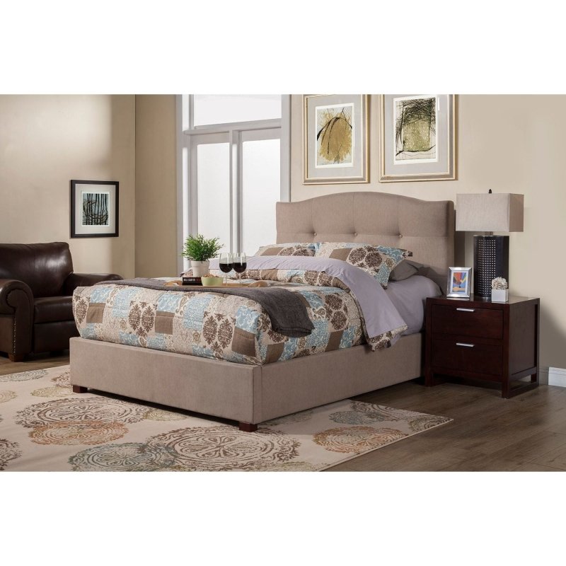 Amanda Bed, Haskett/Jute - FCHF CITY