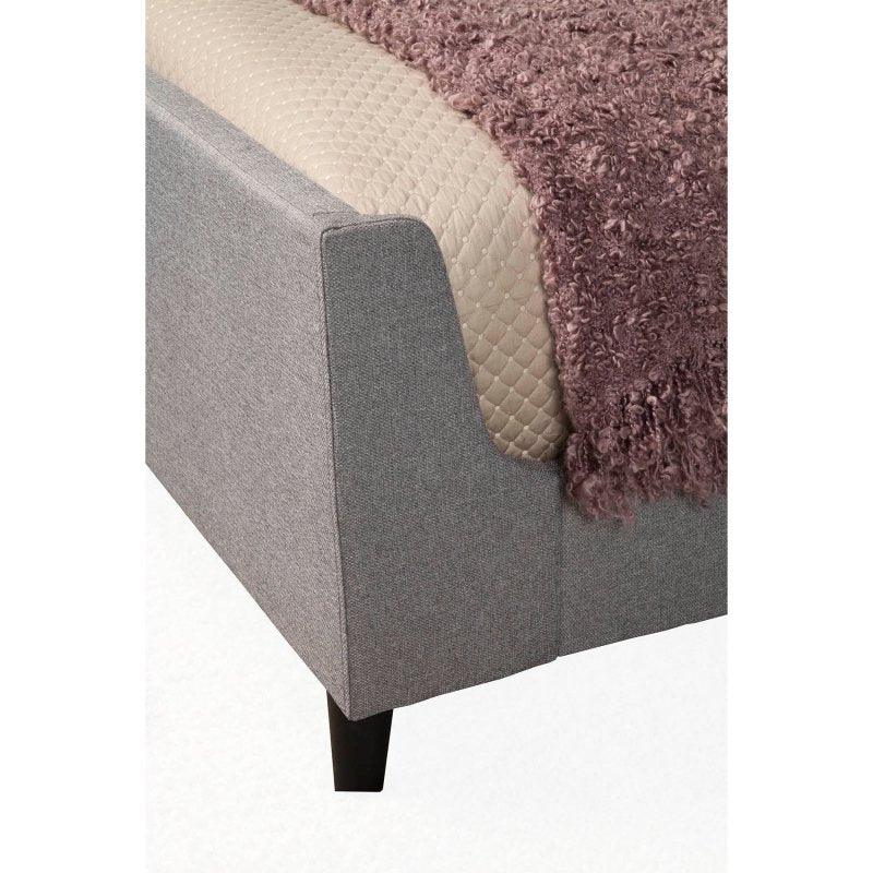 Amber Bed, Grey Linen - FCHF CITY