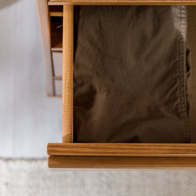 Arlo Solid Wood Mid - Century Modern Chest - FCHF CITY