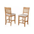 Aspen Dining Chairs, Antique Natural (Set of 2) - FCHF CITY