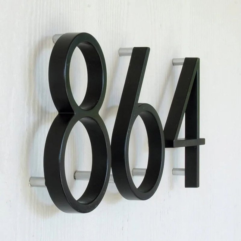 Atkins Exterior House Numbers - FCHF CITY