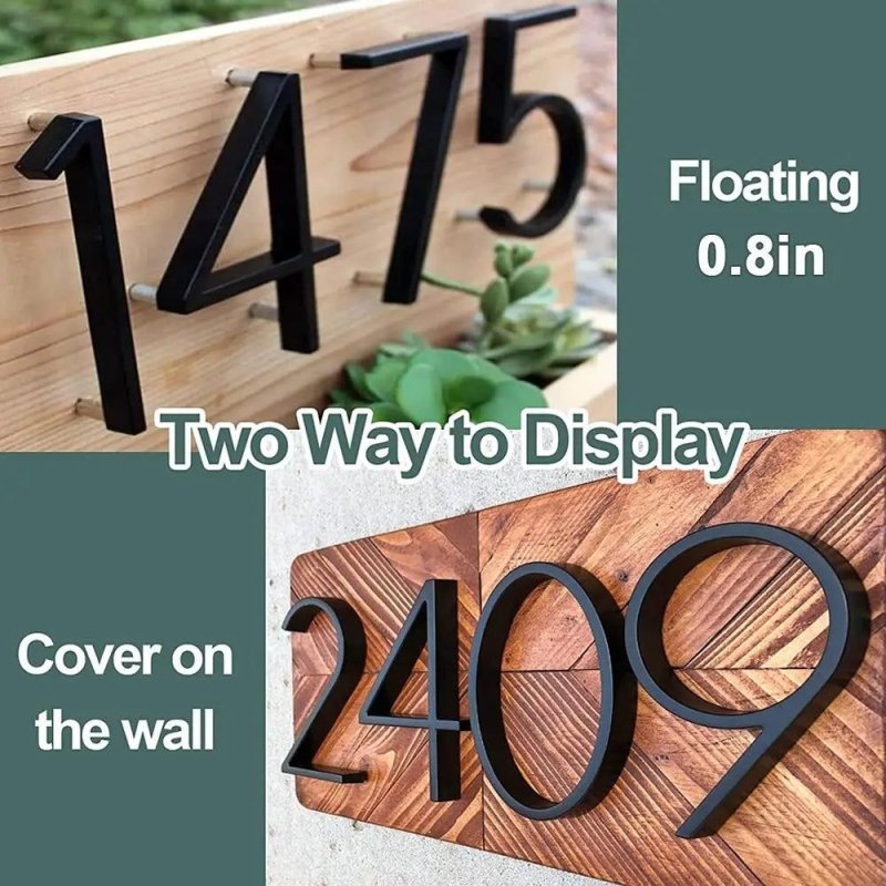 Atkins Exterior House Numbers - FCHF CITY