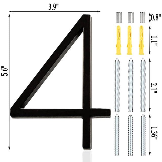Atkins Exterior House Numbers - FCHF CITY