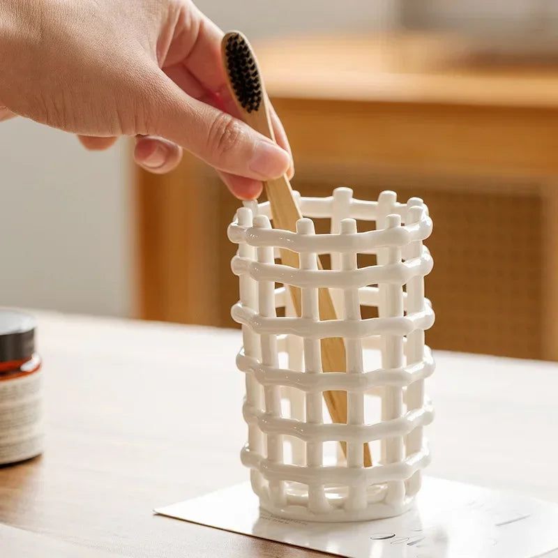 Aura Grid Toothbrush Holder - FCHF CITY