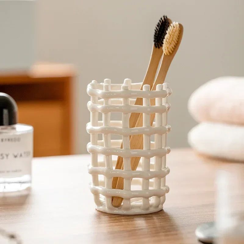 Aura Grid Toothbrush Holder - FCHF CITY