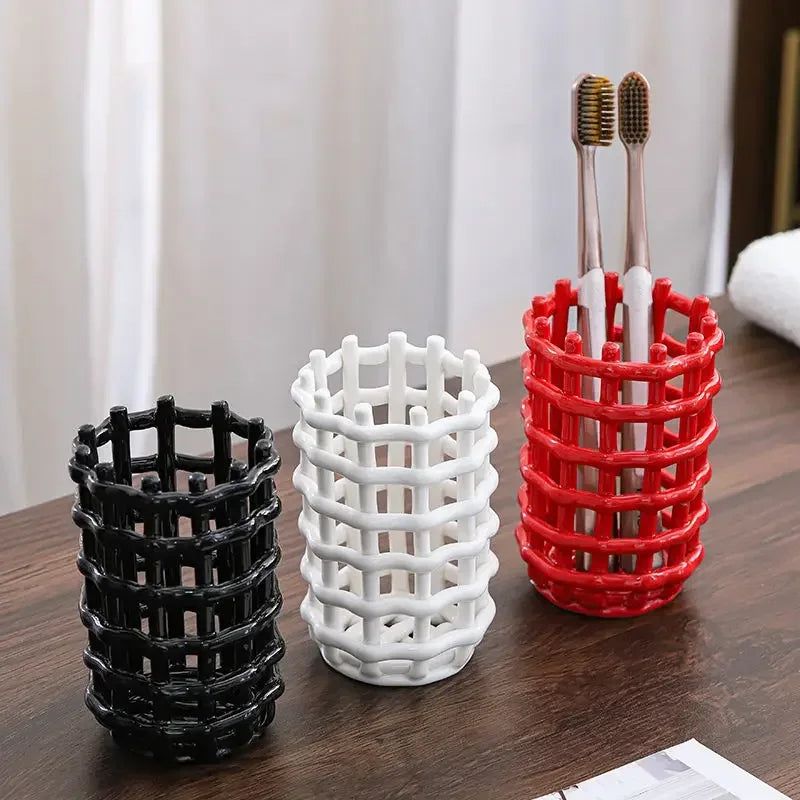 Aura Grid Toothbrush Holder - FCHF CITY