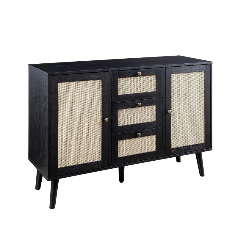 Avery Boho Rattan Buffet Sideboard - FCHF CITY