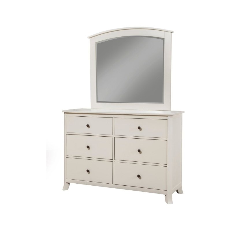 Baker Mirror, White - FCHF CITY