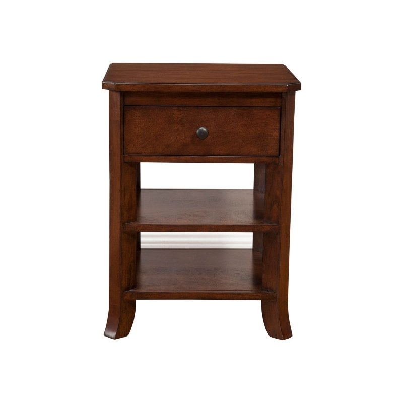 Baker Nightstand, Mahogany - FCHF CITY