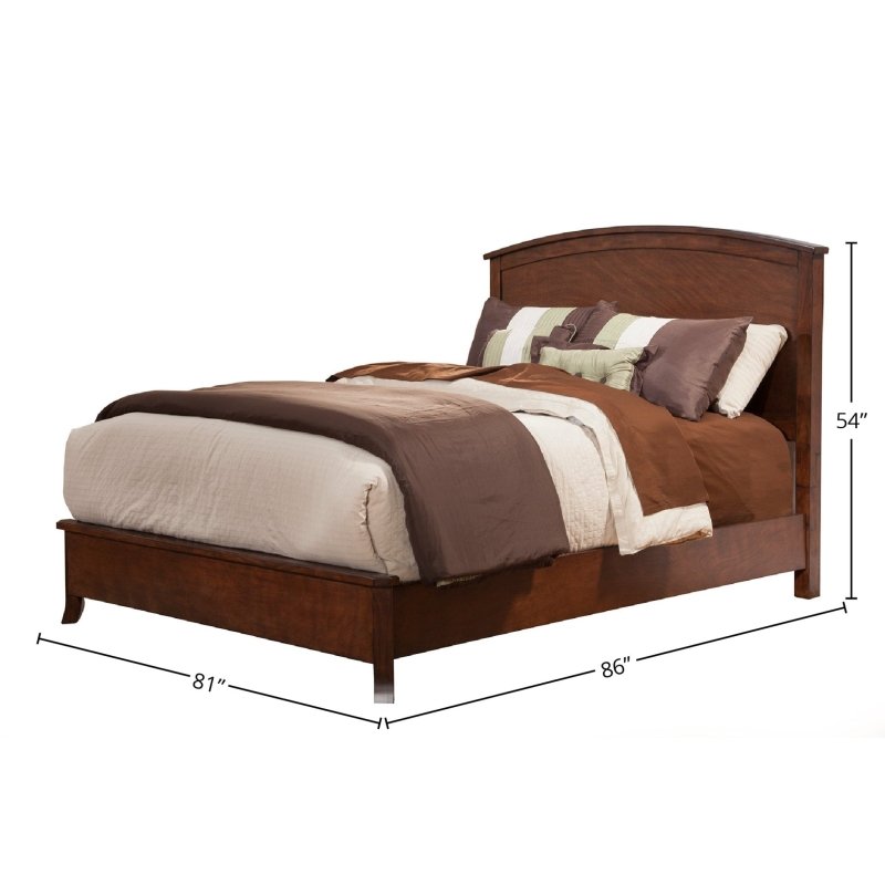 Baker Panel Bed, Mahogany - FCHF CITY