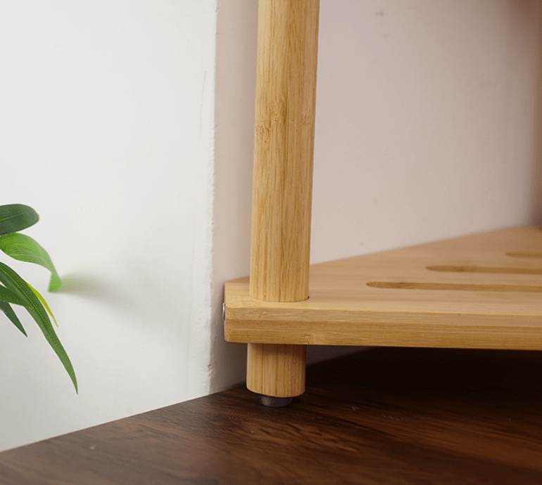 Bamboo Spa Storage Bench - FCHF CITY