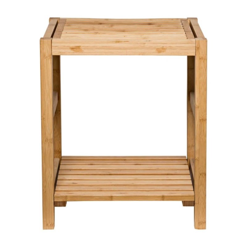 Bamboo Spa Storage Bench - FCHF CITY