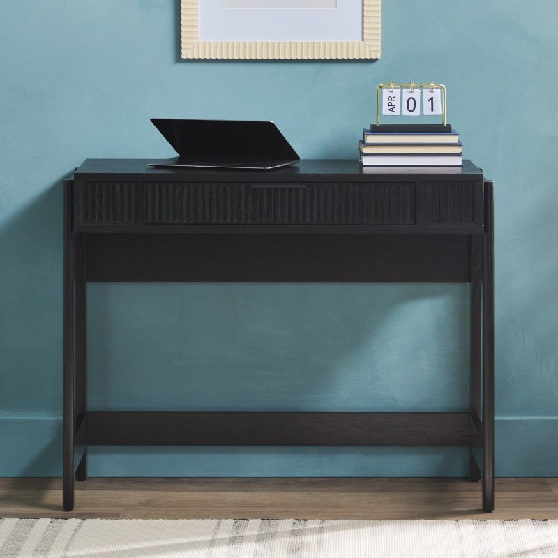 Bayard Modern Reeded Writing Desk with Lift Top - FCHF CITY